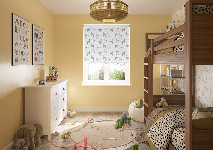 Dancing Llamas, Iquitos - Twist&Fit Roller Blind - Image 8